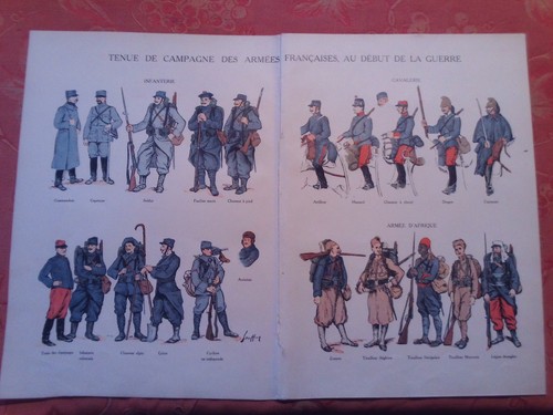 Lot gravures couleurs - lot,