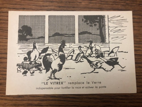 Cpa publicité vitrex remplace - publicité,