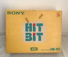 Ordinateur vintage Sony HB-101 MSX HiTBiT numéro de série assorti Near Mint J...