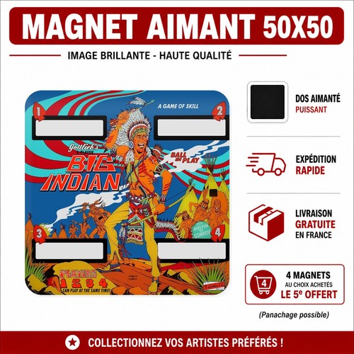 Magnet big indian - magnet,