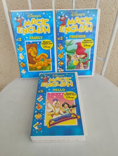 Lot cassettes vhs disney - vhs,
