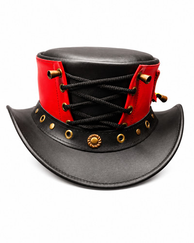 Chapeau haut forme - chapeau, corset
