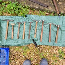 Lot de marteaux ancien de métier