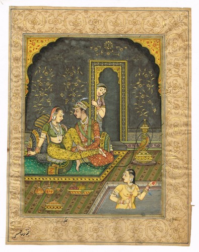 Indien miniature romance - miniature,