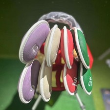 Lot de 8 couvre-fers de golf