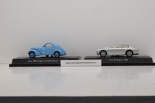 FIAT 8V ZAGATO 1952 ET FIAT 508 CS BALILLA 1935 STARLINE 1/43 SUR SOCLE
