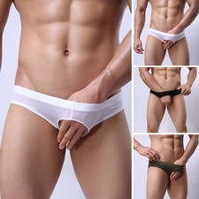 Neuf Triangle Souple Slip Boxer Slip Sexy M-2xl sous-Vêtement Short Pyjama