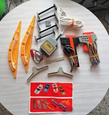 lot rails et accessoires circuit de voiture TCR MATCHBOX