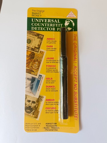 Stylo testeur faux - de, billets