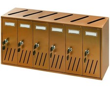 Casier Postal Vigor Alu Ramato K6 6-Box 62X17,5X30
