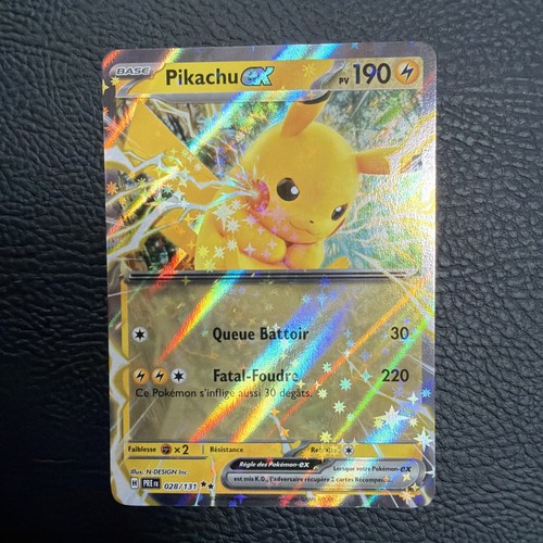 Carte pokémon pikachu - pikachu, ex