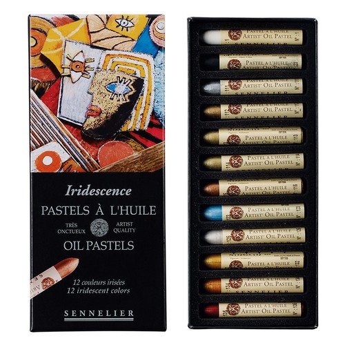 Boite pastels l - 12, à