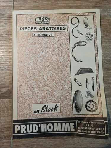 Livret piece prud homme elpex - livret,