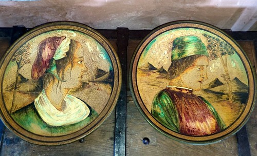 Paire plat ancien - de, en