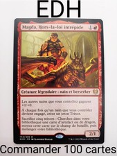 MTG Commander Deck Combo Trésor Magda Hors la loi intrépide 100 Cartes Magic EDH