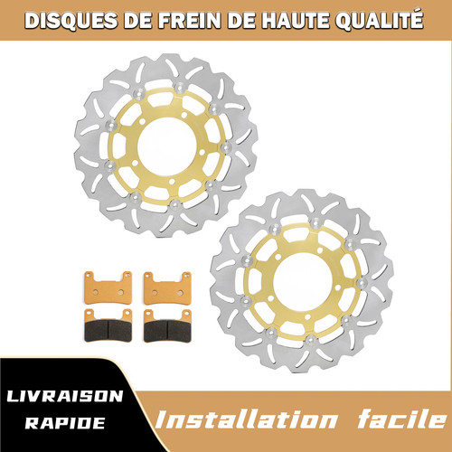 Disques plaquettes avant de - et,