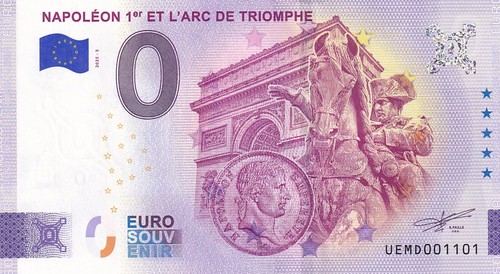 France euro souvenir - 0,
