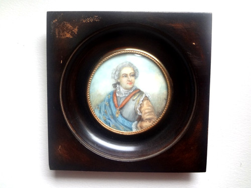 Miniature portrait louis - portrait, de
