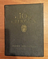 Manuel d'entretien 10 HP Citroën Edition Original 1 édition 1919 Bon état