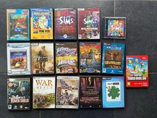 Lot 16 Jeu Vidéo PC WII Mario Âge Of Empires Sims Rainbow Six Call Of Duty VF