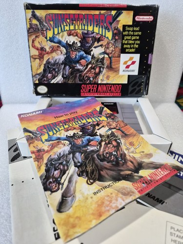 Sunset riders super nintendo - sunset, (super