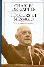 Discours et messages (05), Charles de GAULLE