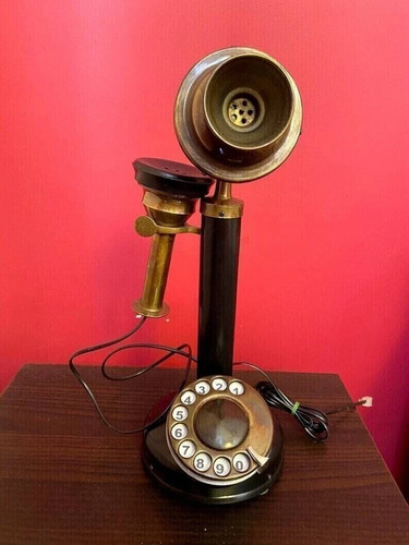 Bougeoir laiton vintage fixe