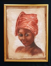 GRAND PORTRAIT FEMME  -PASTEL