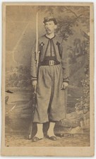 CDV militaire. Zouave