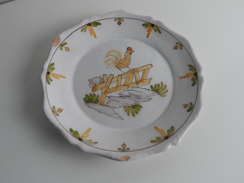 Assiette ancienne - assiette,
