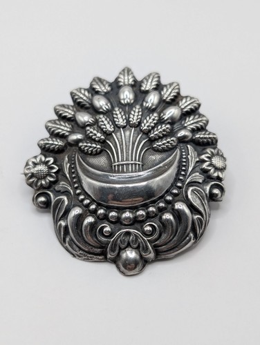 Rare broche ancienne argent - rare, en