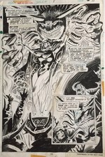 planche originale comics Giant