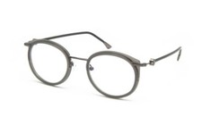 Lunettes de vue rondes grises