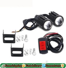 Phare LED Moto Double Couleur
