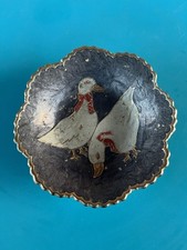 Coupelle Laiton Décor Oies