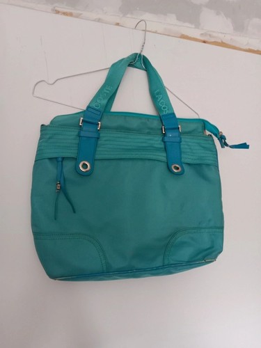 Sac main turquoise - à,
