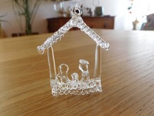 Décoration de sapin crèche