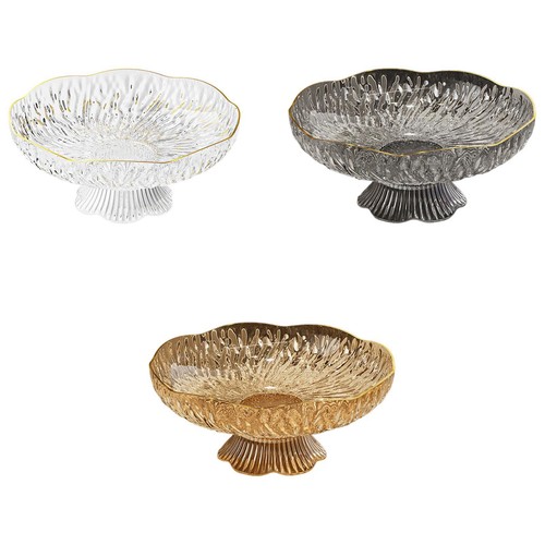 Coupe pédestal bol fruits - coupe-pédestal,