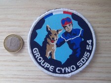 écusson pompier Meurthe-et-Moselle groupe cynophile insigne collection