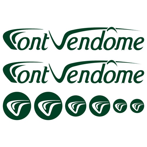 Font vendôme autocollant - xl,