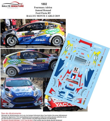 Decals ref 1802 ford - 1/32,