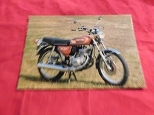50) BELLE carte postale vintage d epoque  MOTO SUZUKI  125  EN   BEL ETAT