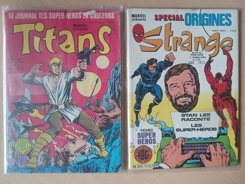 Marvel strange titans - bd,
