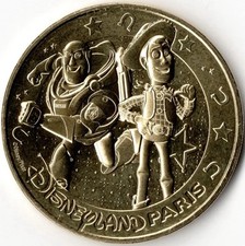 Woody et Buzz (toy Story) Monnaie de Paris 2025, Disneyland Paris