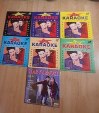 7 laser discs star karaoke