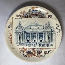 Assiette parlante XIX/XXe s