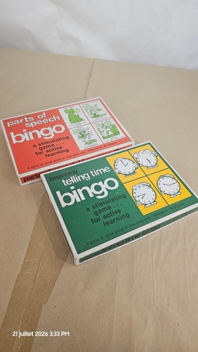 Lot vintage trend bingo - lot,