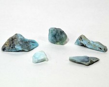 29ct 5PCS Bleu Larimar Galet