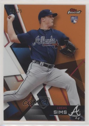 2018 topps finest orange - topps,