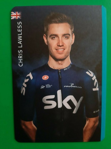 Cyclisme carte cycliste chris - cycliste,